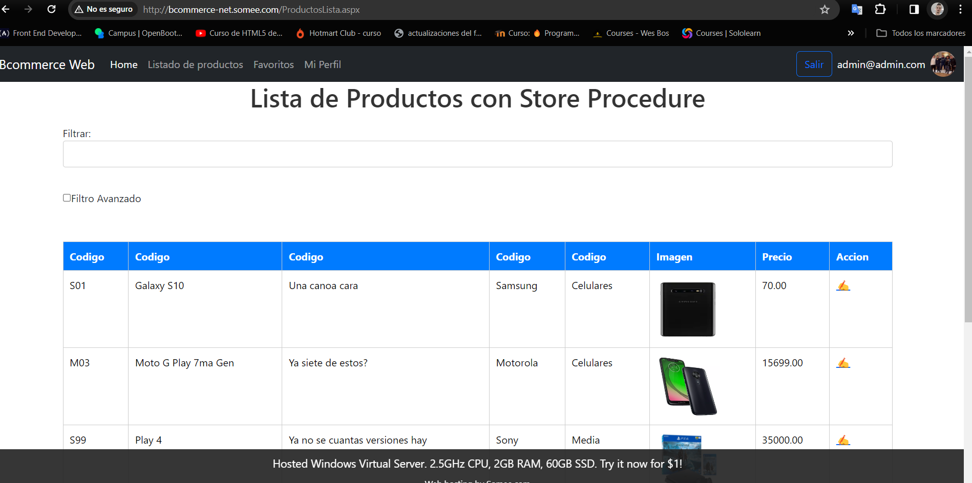Proyecto 4, ecommerce-web